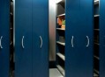 archivio compattabile blu