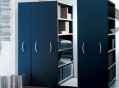 archivio compattabile blu