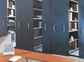 archivio compattabile blu