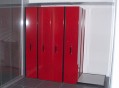 archivio compattabile rosso