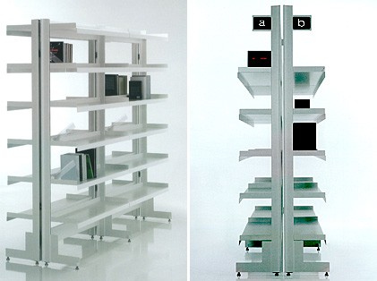 scaffale biblioteca