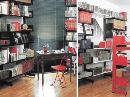 scaffali per biblioteca