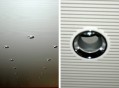 Particolare controsoffitto in Topakustik con illuminazione incassata